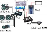 Car Audio Capacitor Wiring Diagram Car sound System Diagram Car Audio System Wiring Diagram