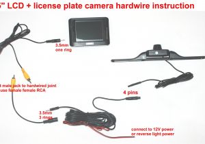 Car Backup Camera Wiring Diagram Backup Camera Wiring Schematic Free Wiring Diagram