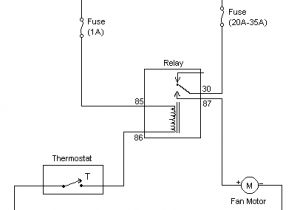 Car Electric Fan Wiring Diagram Auto Electrical Relay Wiring Schema Wiring Diagram