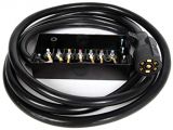 Caravan Hook Up Cable Wiring Diagram Amazon Com Lavolta 7 Way Trailer Connector Plug Cord 7 Pin Wiring