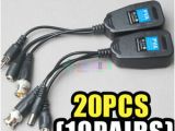 Cat5 Video Balun Wiring Diagram 20 Pcs Km40 Pva Video Balun Power Video Data Cctv Ptz Utp Bnc to Cat5 Video Balun Wiring Diagram 20 Pcs Km40 Pva Video Balun Power Video Data Cctv Ptz Utp Bnc to