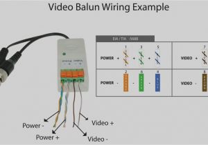 Cat5 Video Balun Wiring Diagram Ethernet to Rca Wiring Diagram Wiring Diagram Expert