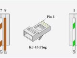 Cat5e and Cat6 Wiring Diagram Cat 5 to Phone Jack Wiring Wiring Diagram Page