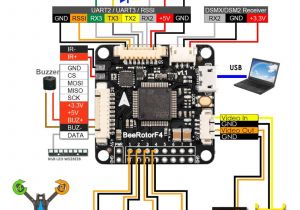 Cc3d Flight Controller Wiring Diagram Beerotor F4 Flight Controller Osd 2 In 1 V1 4 Helipal