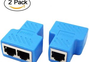 Ce Tech Cat6 Jack Wiring Diagram Huacam Hcm73 Rj45 Ethernet Netzwerk Splitter Extender