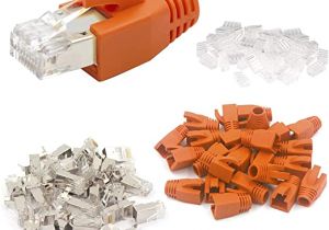 Ce Tech Cat6 Jack Wiring Diagram Vce 20 Sets Cat7 Netzwerkstecker Rj45 Stecker Cat6a Amazon