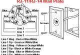 Ce Tech Ethernet Wall Plate Wiring Diagram Rj14 Wiring Jack Wiring Diagram