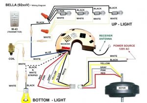 Ceiling Fan Capacitor Wiring Diagram Wiring Diagram for Harbor Breeze Ceiling Fan Light Kit Wiring