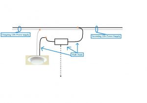 Ceiling Fan Pull Chain Wiring Diagram How Do I Wire A Pull Chain Ceiling Light Correctly and