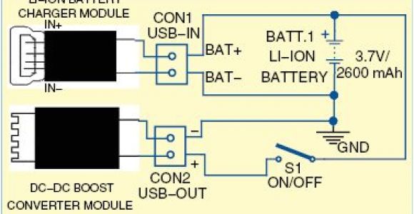 Cell Phone Charger Wiring Diagram Power Bank Circuit for Smartphones Full Circuit Explanation
