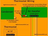 Central Ac thermostat Wiring Diagram How to Wire An Air Conditioner for Control 5 Wires Easy