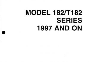 Cessna 182 Wiring Diagram Manual 182smm14 182 T182 Series 1997 and On Cessna 182 Wiring Diagram Manual 182smm14 182 T182 Series 1997 and On