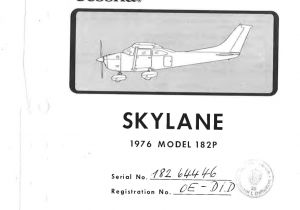 Cessna 182 Wiring Diagram Manual Skylane Fsv2000 Manualzz