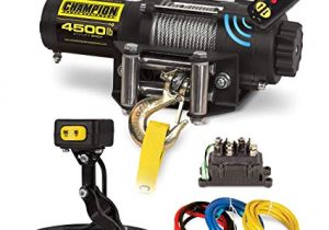 Champion 3000 Lb Winch Wiring Diagram Amazon Com Champion 4500 Lb atv Utv Wireless Winch Kit Automotive