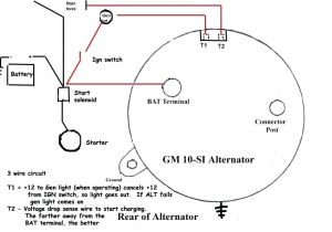 Charging Alternator Wiring Diagram Alternator Wiring Diagram Rear Shut Off Wiring Diagram Database Blog