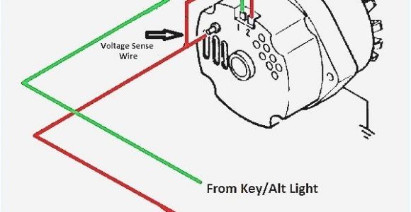 Chevy 1 Wire Alternator Wiring Diagram 1 Wire Alternator Diagram In 2020 with Images Alternator