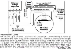 Chevy External Voltage Regulator Wiring Diagram Voltage Reg Upgrade Very Covered topic