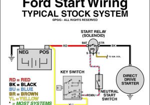 Chevy Mini Starter Wiring Diagram ford Starter Diagram Pro Wiring Diagram