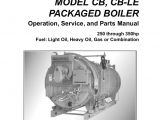 Cleaver Brooks Boiler Wiring Diagram Cb Cble 250 350 Hp Operation and Maintenance Manual Archive