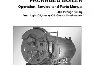 Cleaver Brooks Boiler Wiring Diagram Cb Cble 400 800 Hp Operation and Cleaver