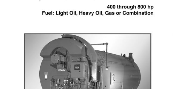 Cleaver Brooks Boiler Wiring Diagram Cb Cble 400 800 Hp Operation and Cleaver