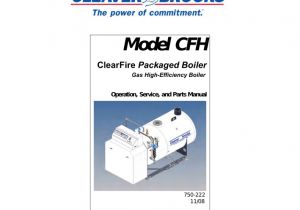 Cleaver Brooks Boiler Wiring Diagram Model Cfh W Cb90 Rwf40 750 222 5 2007 or 11 2008 Edition
