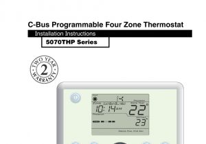Clipsal C Bus Wiring Diagram C Bus Programmable Four Zone thermostat Manualzz Com Clipsal C Bus Wiring Diagram C Bus Programmable Four Zone thermostat Manualzz Com