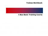 Clipsal C Bus Wiring Diagram Trainee Workbook C Bus Basic Training Course Manualzz Com