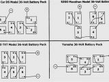 Club Car Battery Wiring Diagram 48 Volt 36 Volt Ezgo Battery Wiring Diagram Wiring Diagram Show