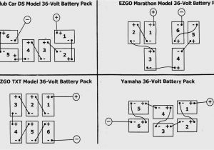 Club Car Battery Wiring Diagram 48 Volt 36 Volt Ezgo Battery Wiring Diagram Wiring Diagram Show