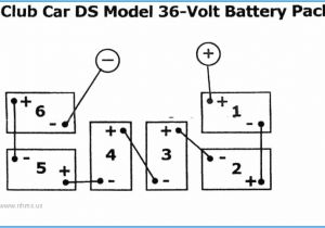 Club Car Golf Cart Battery Wiring Diagram Wire Diagram for 36 Volt 2000 Club Car Caroldoey Wiring Diagram Show