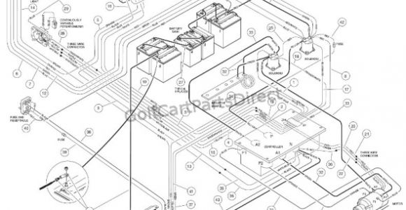 Club Car Precedent Wiring Diagram 48 Volt Club Car Precedent Battery Diagram Diagram Base Website