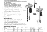 Cm Lodestar Hoist Wiring Diagram Cm Lodestar Electric Chain Hoist Prolight