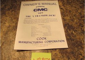 Cmc Power Lift Wiring Diagram Cmc Power Lift Owner S Manual 1999 Part 4001 Revision 10 Cmc Power Lift Wiring Diagram Cmc Power Lift Owner S Manual 1999 Part 4001 Revision 10