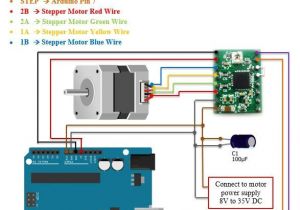 Cnc Wiring Diagram How to Interface Stepper Motor with Arduino Electronics Infoline
