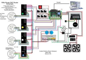 Cnc Wiring Diagram Rino Route Belt Drive Large format Cnc Router My Cnc Cnc Router
