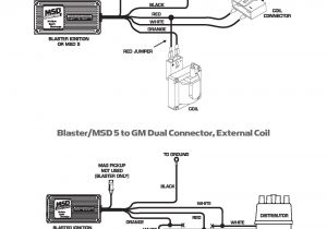 Coil and Distributor Wiring Diagram Msd Coil Wire Diagram Wiring Diagram Post
