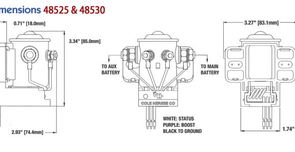 Cole Hersee Rocker Switch Wiring Diagram 16v Dc Cole Hersee Smart Battery isolator 200a Bulk Pkg 48530