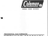 Coleman Presidential Furnace Wiring Diagram Coleman 7700 Lp Gas Series Specifications Manualzz Com