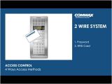 Commax Wiring Diagram Commax 2 Wires System Youtube