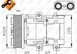 Compressor Wiring Diagram Details About ford Mondeo Mk3 2 0d Air Con Compressor 00 to 07 Ac Conditioning Nrf Quality New