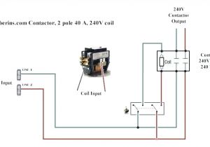 Compressor Wiring Diagram Single Phase Mercury Single Pole Contactor Wiring Diagram Wiring Diagram Show