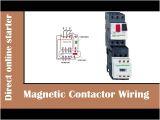 Contactor and Overload Wiring Diagram Contactor Relay Wiring Wiring Diagram Operations