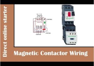 Contactor and Overload Wiring Diagram Contactor Relay Wiring Wiring Diagram Operations