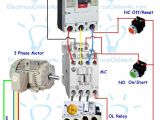 Contactor with Overload Wiring Diagram Contactor Wiring Guide for 3 Phase Motor with Circuit
