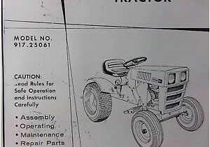 Craftsman Gt6000 Wiring Diagram Sears St 10 Lawn Garden Tractor Owner Parts Manual 917 25721 Hp Craftsman Gt6000 Wiring Diagram Sears St 10 Lawn Garden Tractor Owner Parts Manual 917 25721 Hp