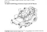 Craftsman Zt 7000 Wiring Diagram Craftsman Zts 7000 Operator S Manual Pdf Download Manualslib