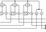 Ct Kwh Meter Wiring Diagram Ct Connecting Front Board Installed Three Phase Energy Meter