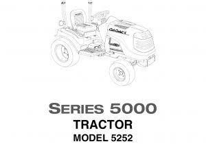 Cub Cadet 5252 Wiring Diagram Cub Cadet Series 5000 5252 Users Manual Frt Cvr Rev5 05 Cub Cadet 5252 Wiring Diagram Cub Cadet Series 5000 5252 Users Manual Frt Cvr Rev5 05