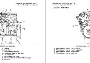 Cummins isx Egr Wiring Diagram Cummins Signature isx Qsx15 Cm 870 Shop Service Manual Repair Cummins isx Egr Wiring Diagram Cummins Signature isx Qsx15 Cm 870 Shop Service Manual Repair